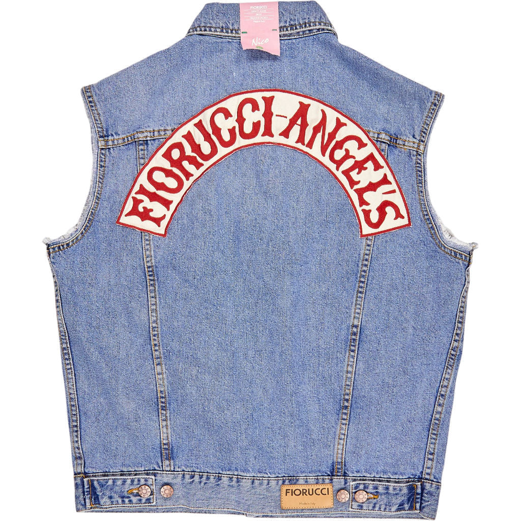 Fiorucci Blue Denim Nico Trucker Jacket
