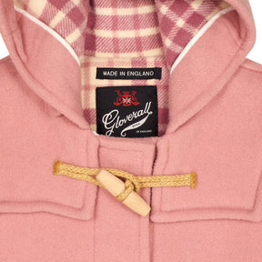 Gloverall Pink Wool Duffle Coat