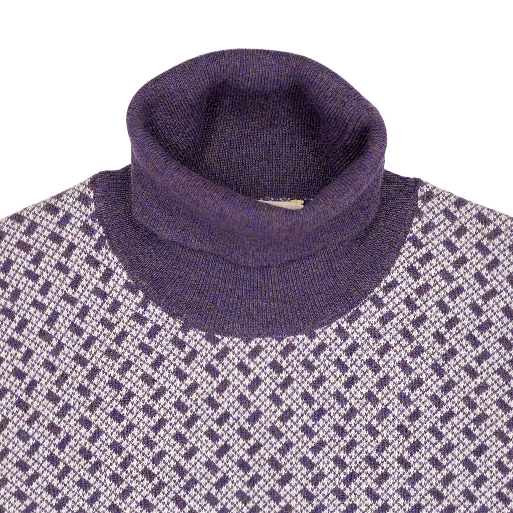 McGeorge Purple Turtleneck Sweater