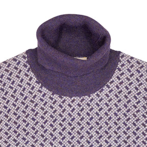 McGeorge Purple Turtleneck Sweater