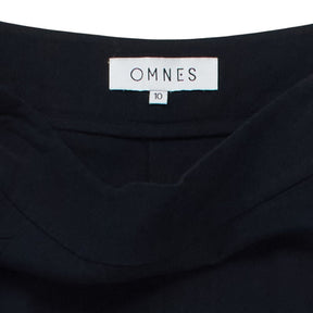 OMNES Black Wide-Leg Trousers