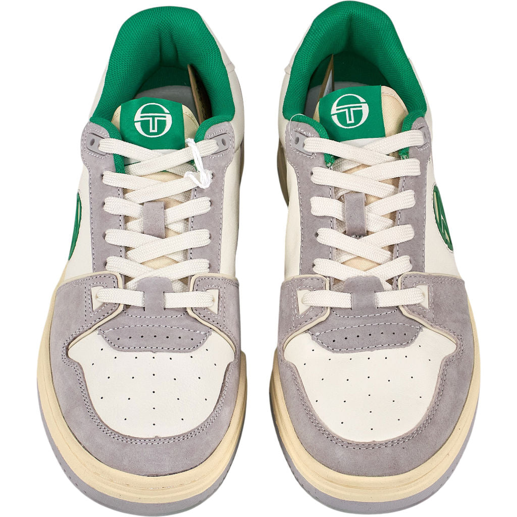 Sergio Tacchini Grey & Green Trainers