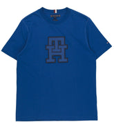 Tommy Hilfiger Blue Monogram Applique Tee