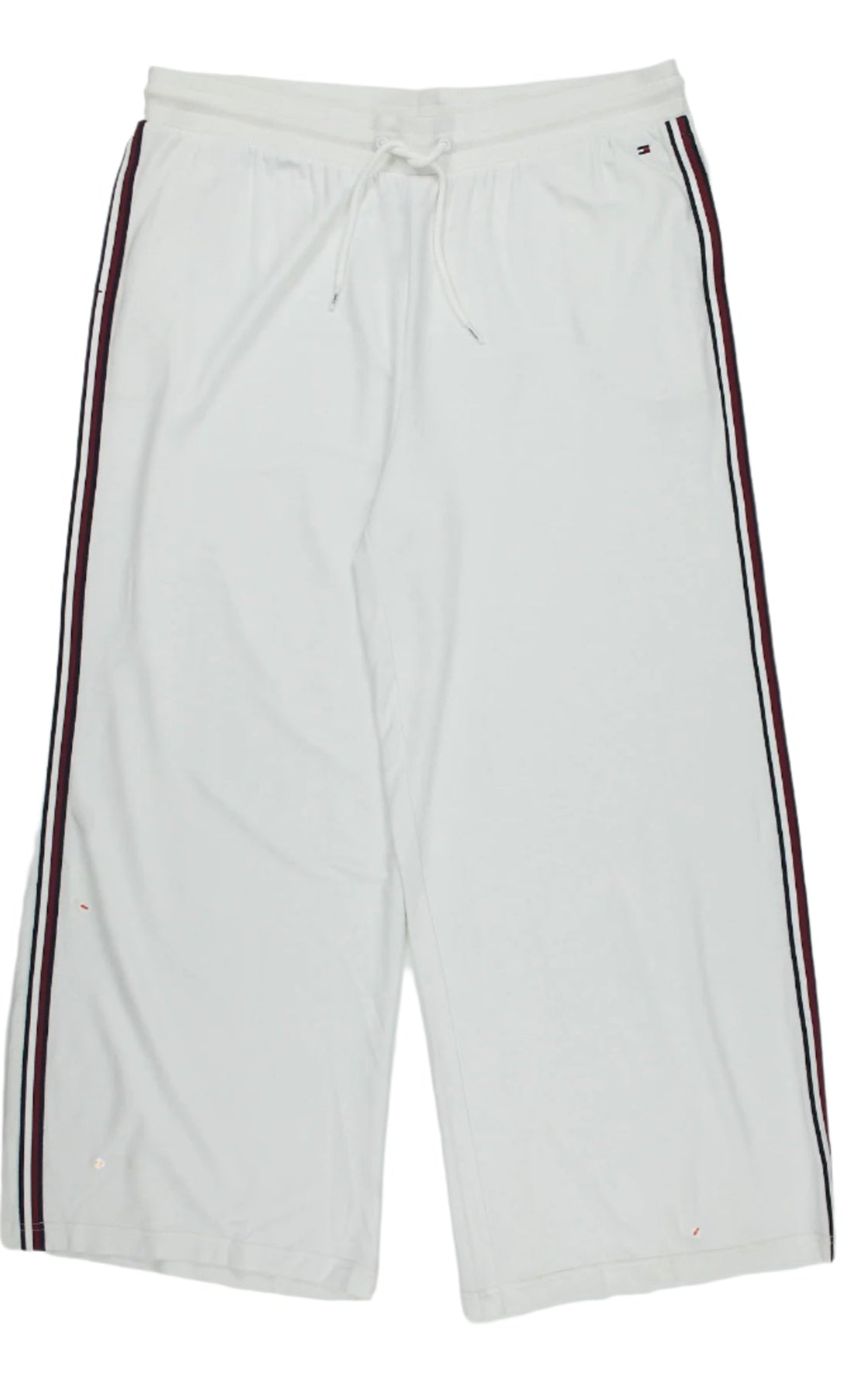 Tommy Hilfiger Ecru Long Pants Tape