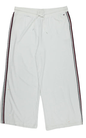 Tommy Hilfiger Ecru Long Pants Tape