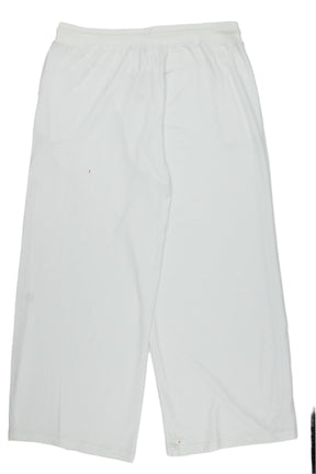 Tommy Hilfiger Ecru Long Pants Tape