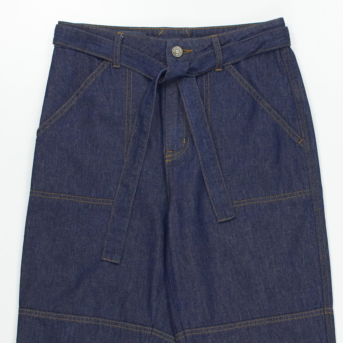 Wyse Indigo Cargo Style Trousers