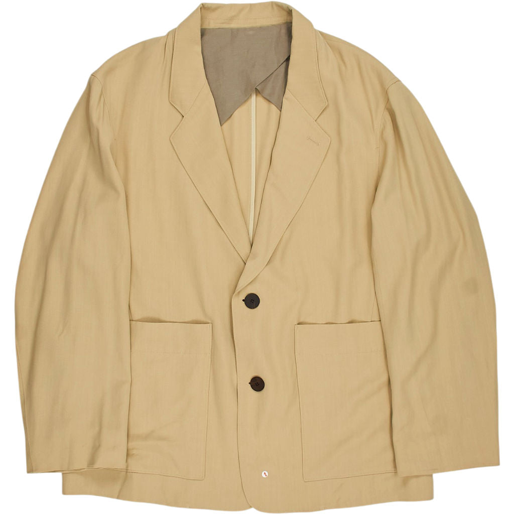 Studio Nicholson Biscuit Soft Tailored Jacket