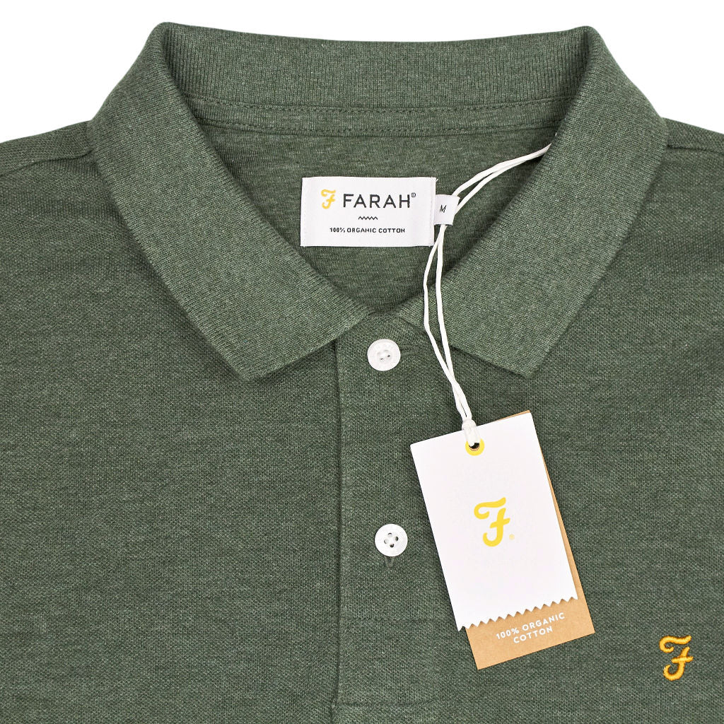 Farah Green Cunningham Polo Shirt