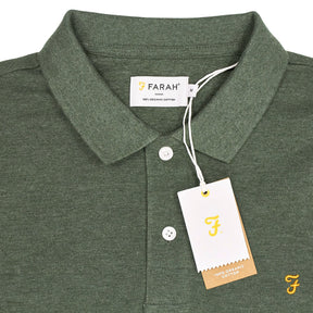 Farah Green Cunningham Polo Shirt