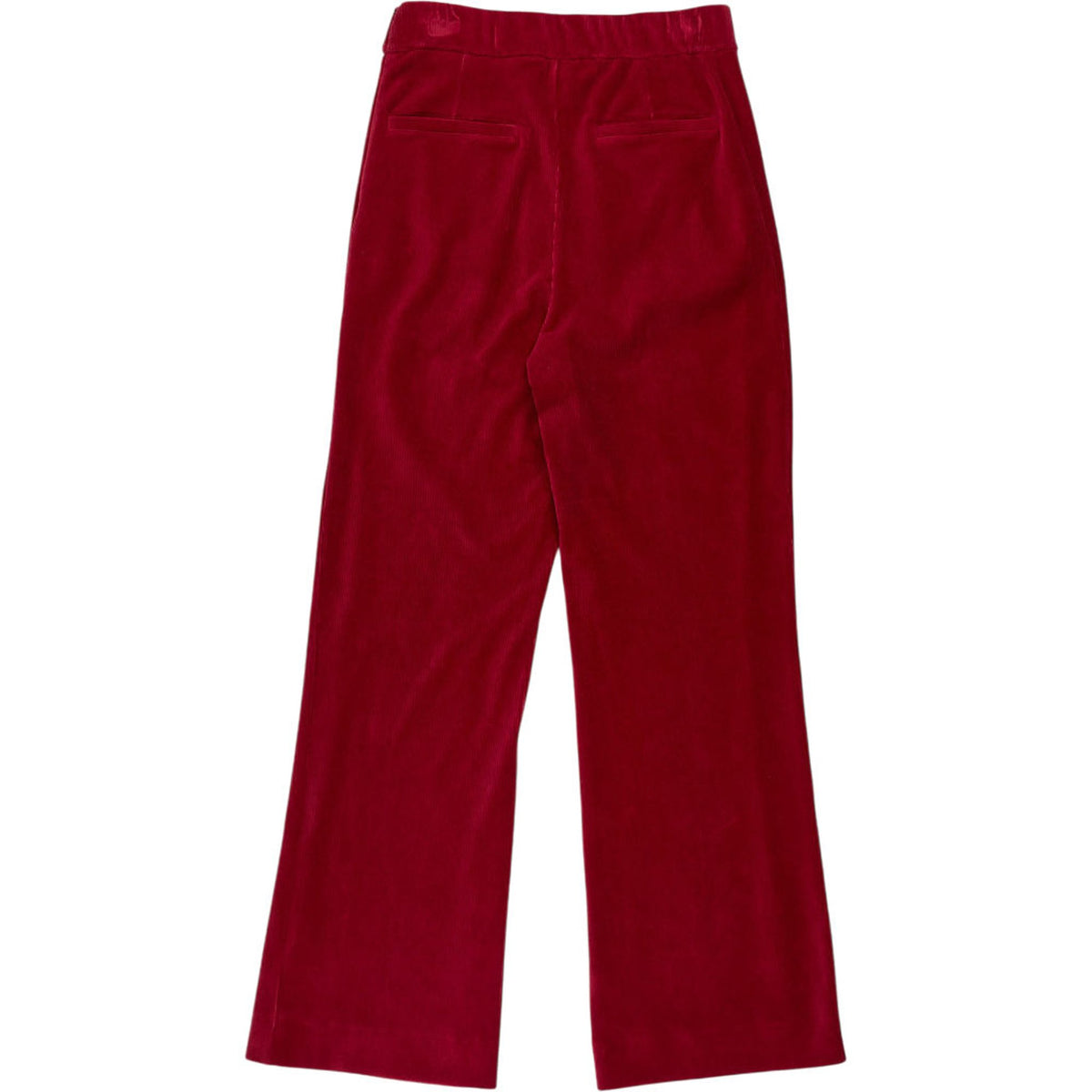 Wyse Red Velvet Cord Camille Trousers