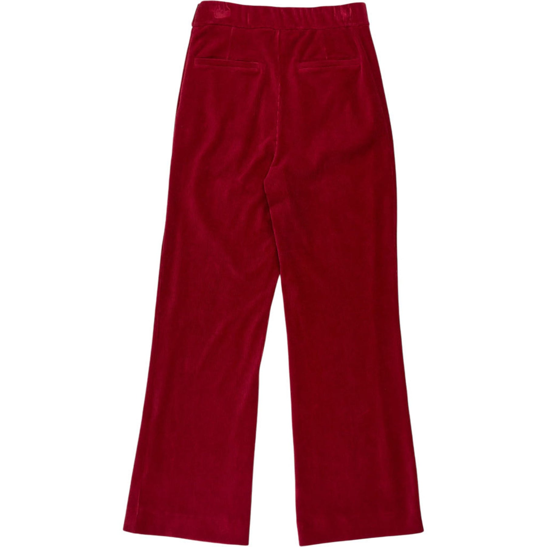 Wyse Red Velvet Cord Camille Trousers