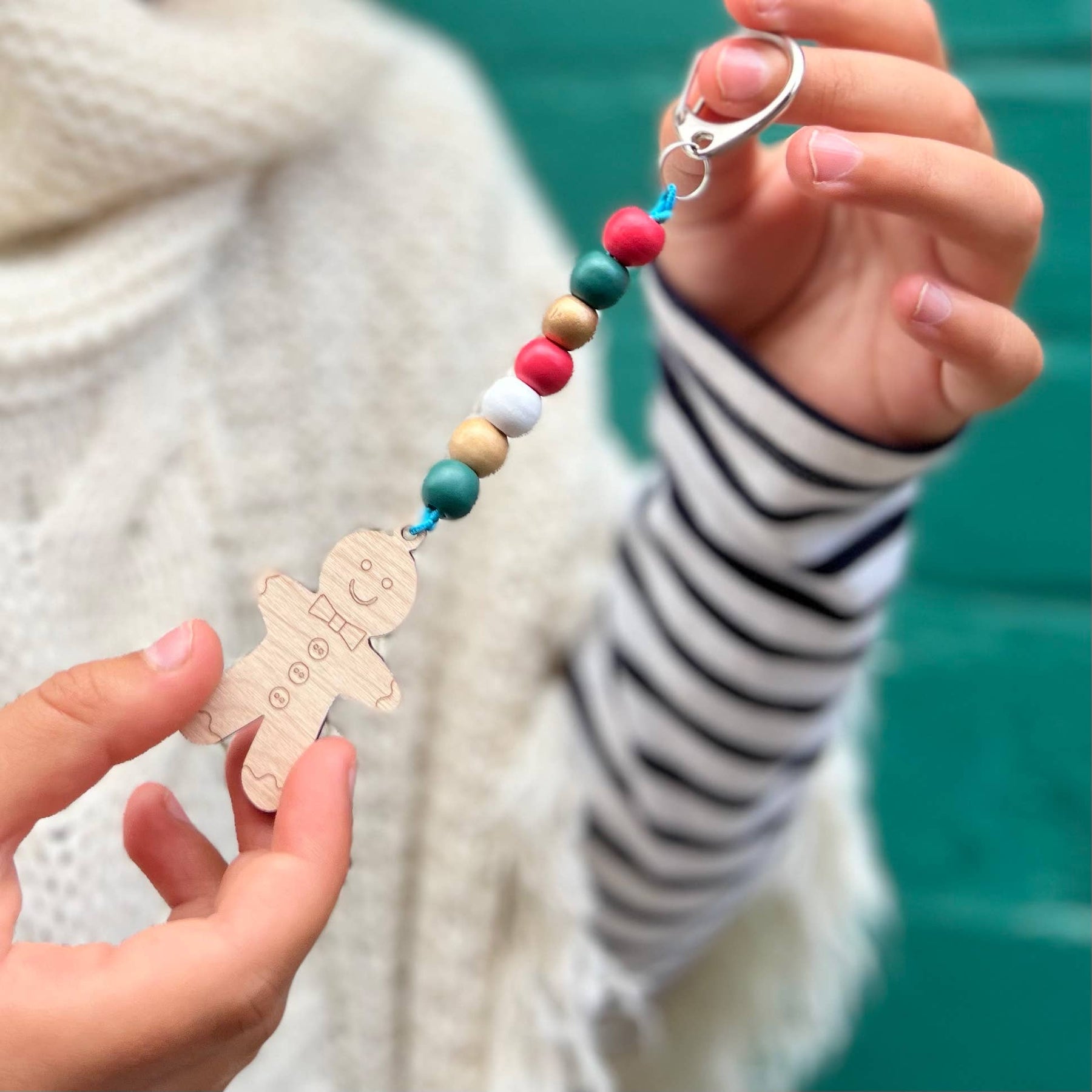 Make Your Own Gingerbread Keyring Craft Kit