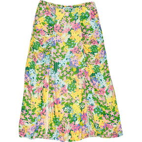 OMNES Floral Print Midi Skirt