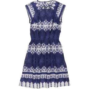 Studio 8 Navy Ellis Lace Dress