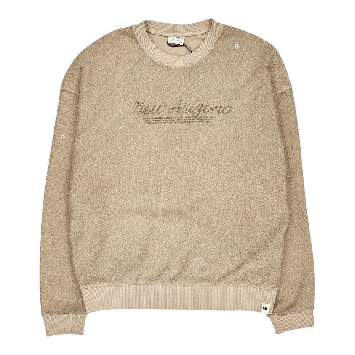 Pull&Bear Beige New Arizona Sweatshirt