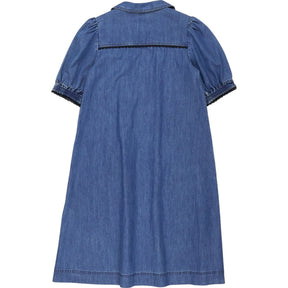 Wyse Blue Denim Dress
