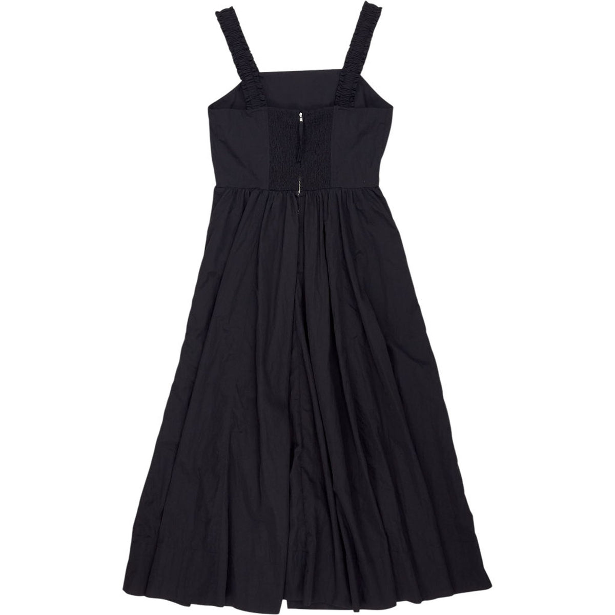 WYSE Black Audrey Taffeta Dress