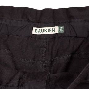 Baukjen Black Cotton Trousers