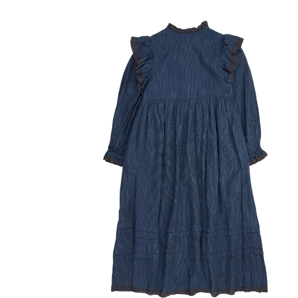 Bonté Midnight Navy Striped Harriette Dress