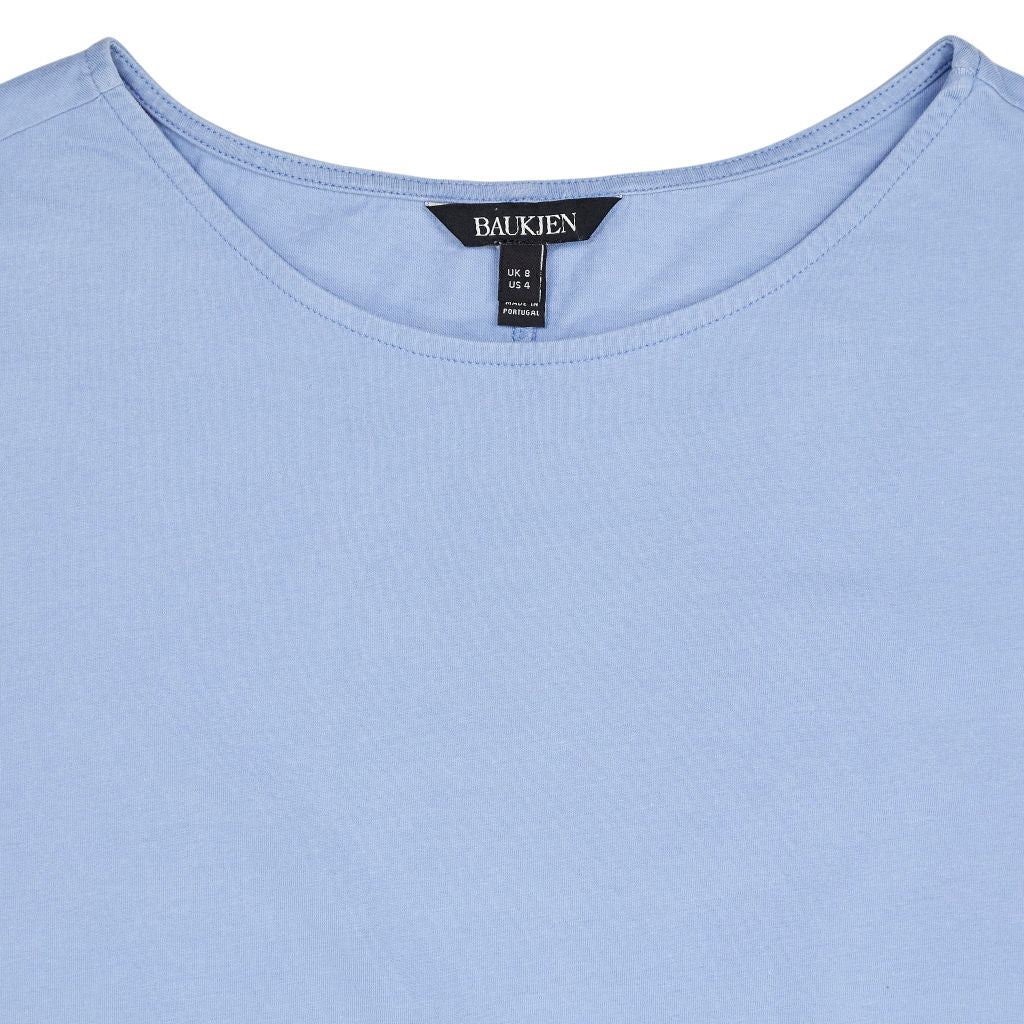 Baukjen Blue Cotton Top