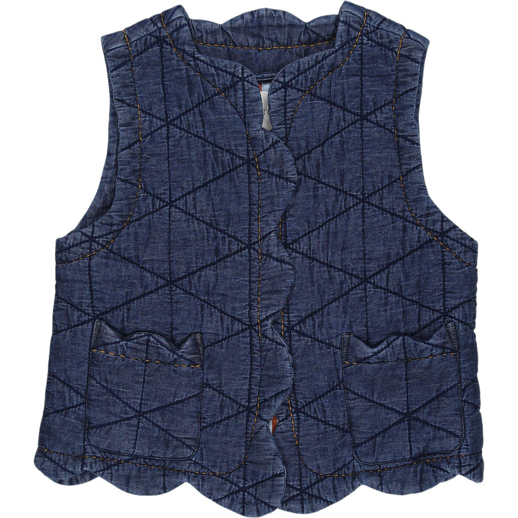 Bonte Dark Denim Estelle Gilet