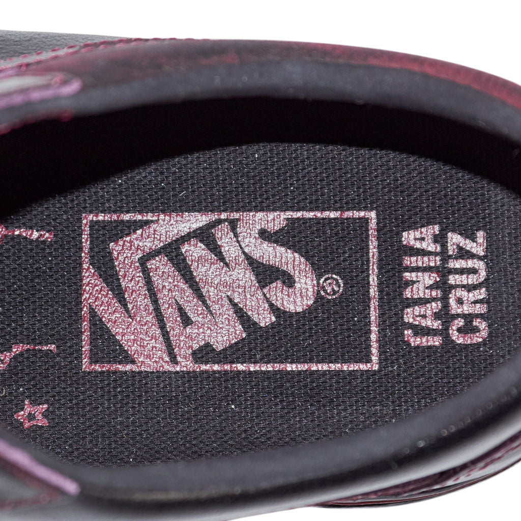 Vans Black Red Tania Cruz Trainers