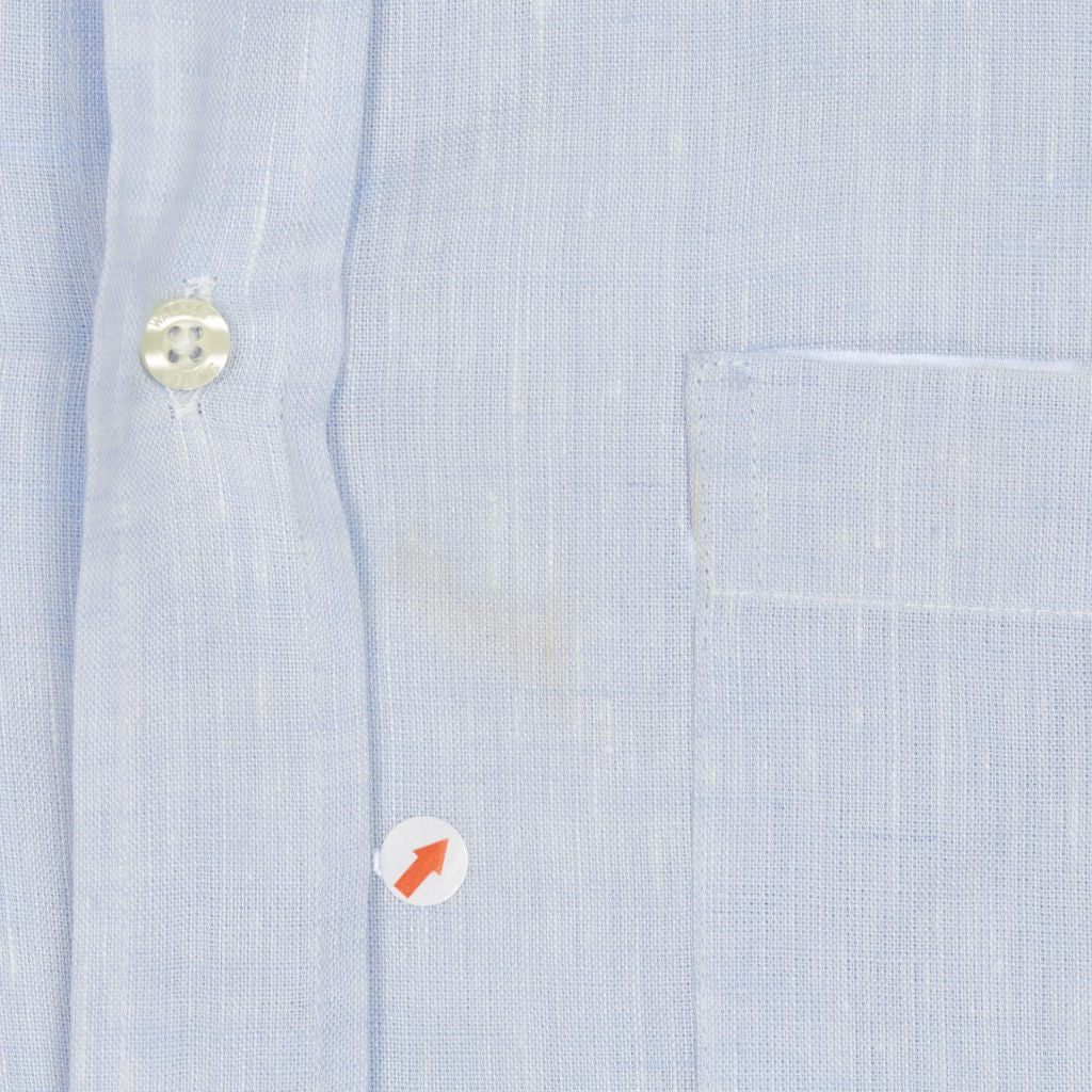 Walker Slater Blue Linen Shirt