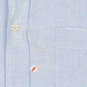 Walker Slater Blue Linen Shirt