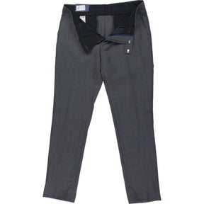 Moss Bros Grey Slim Fit Trousers 34R