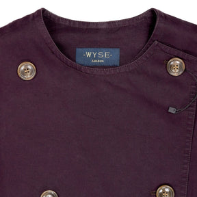 Wyse Purple Renne Coat