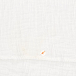 NRBY White Crinkle Cotton Blouse