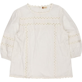 WYSE White Cotton Blouse