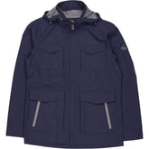 Hackett Navy Hooded Jacket