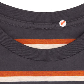 Passenger Ebony Orange Stripe T-Shirt