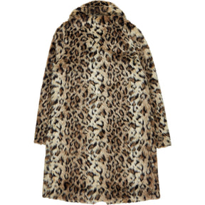 Urban Code Leopard Print Faux Fur Coat