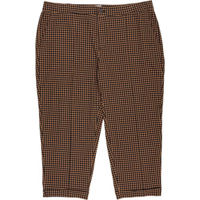 Lands' End Brown Check Starfish Straight Leg Trousers