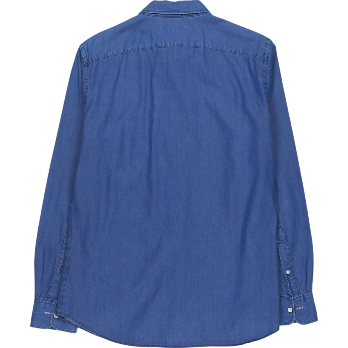 Luca Faloni Blue Denim Shirt