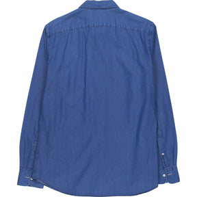 Luca Faloni Blue Denim Shirt