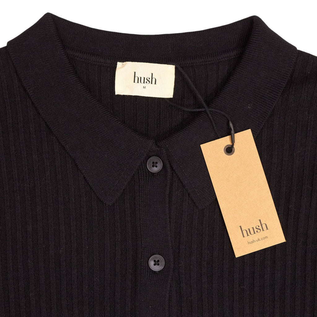 Hush Black Mikaila Knitted Shirt