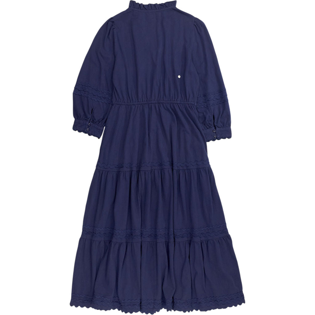 WYSE Navy Primrose Jersey Dress