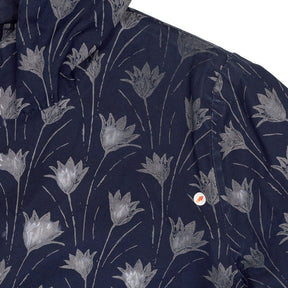 Seasalt Cornwall Blue Patterned Rain Coat