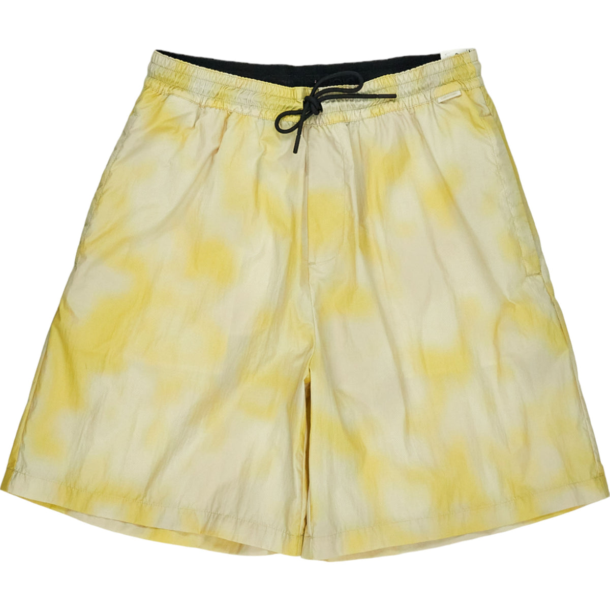 Calvin Klein Yellow Relaxed Wide Ape Shorts