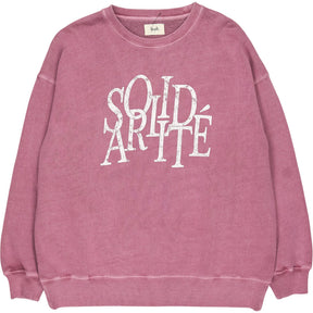 Hush Pink Solid Sweatshirt