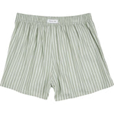 Hamilton + Hare Green Striped Shorts (1 PACK)