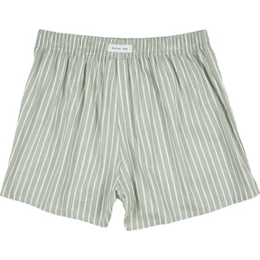 Hamilton + Hare Green Striped Shorts (1 PACK)