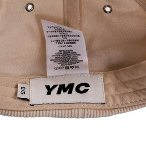 YMC Beige Corduroy Cap