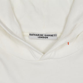 Katharine Hamnett White Hoodie