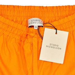 Studio Nicholson Orange Tie Front Shorts 00