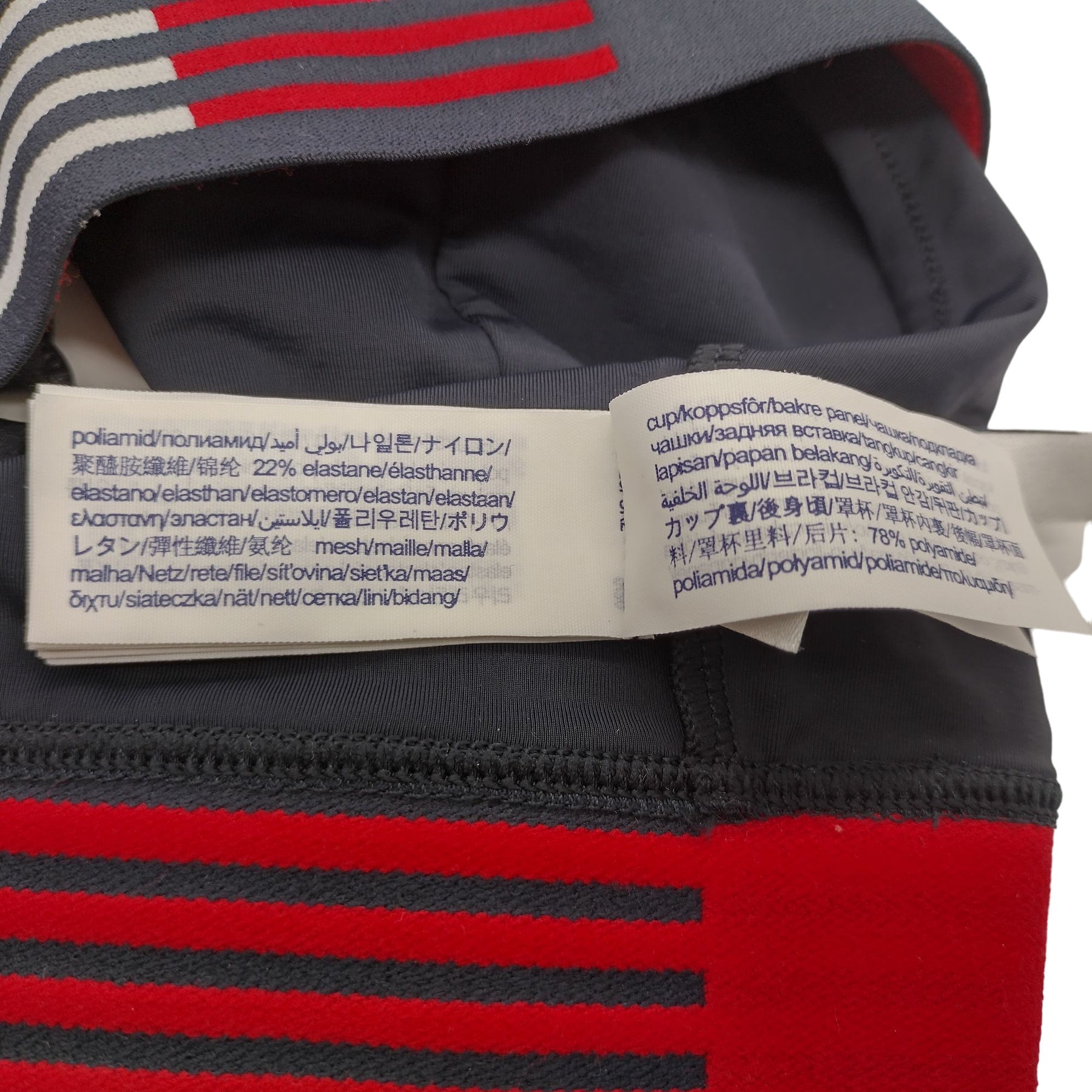 Tommy Hilfiger Navy Sports Bra